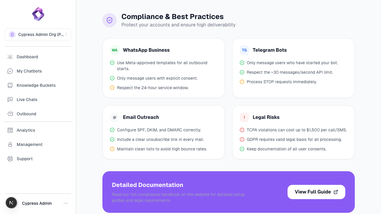 Compliance Dashboard
